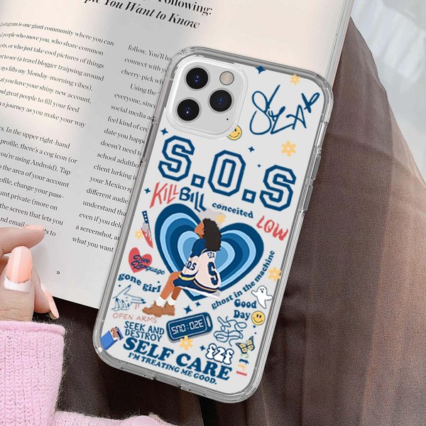 Vintage S.z.a Full Tracklist Clear Iphone Case