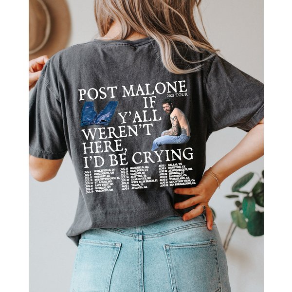 Post Malone Shirt/T-Shirt, Post Malone 2023 Concert Merch-image