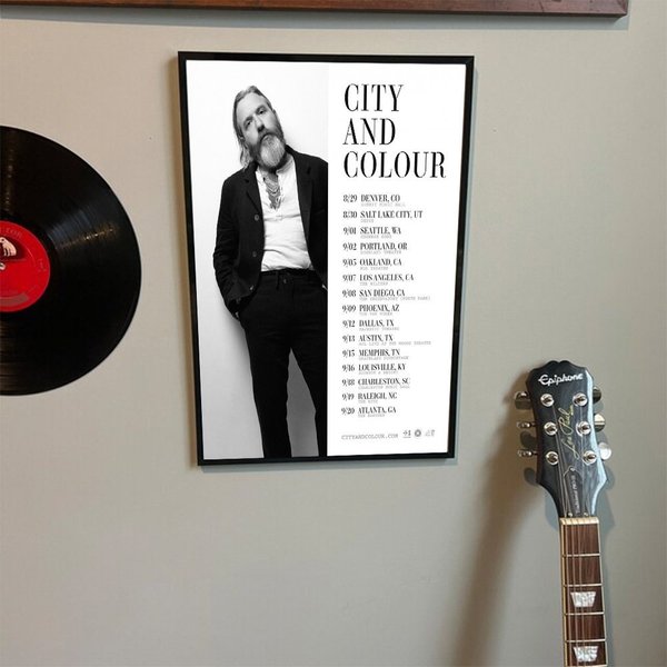 City And Color 2023 Tour Poster-image