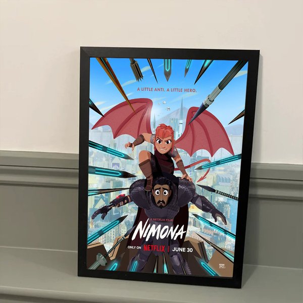 Nimona 2023 Poster, Home Decor, Wall Decor-image