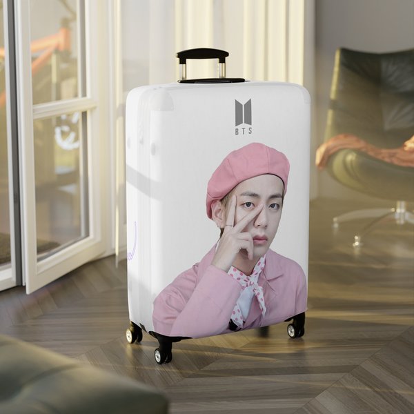 Bts Taehyung Luggage Cover, Bts V-image