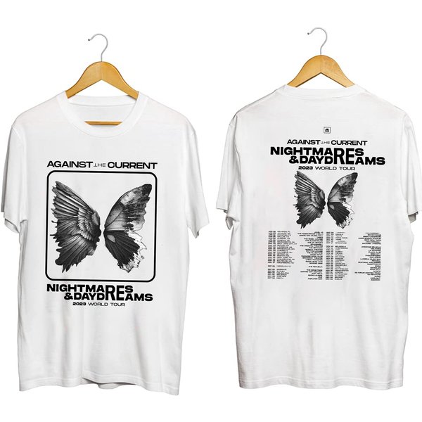 Against The Current 2023 Tour Shirt, Against The Current 2023 Band-image