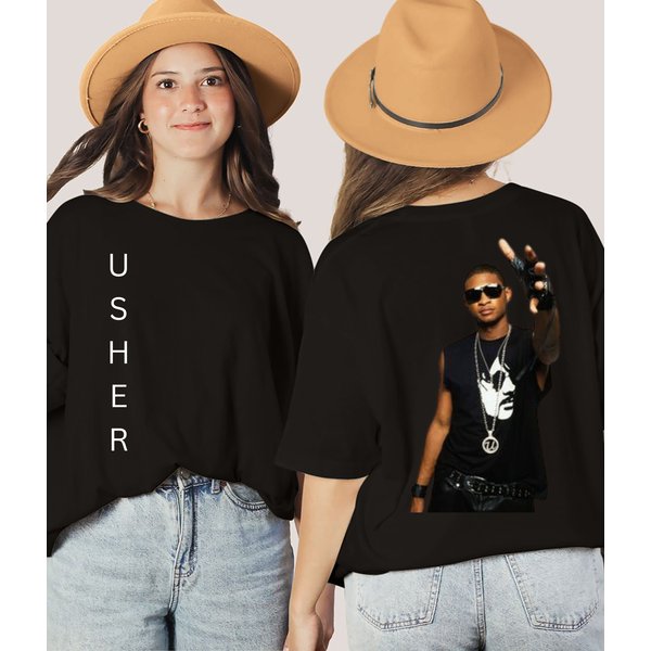 Usher 2023 Tour Concert Shirt - Fan Edition-image
