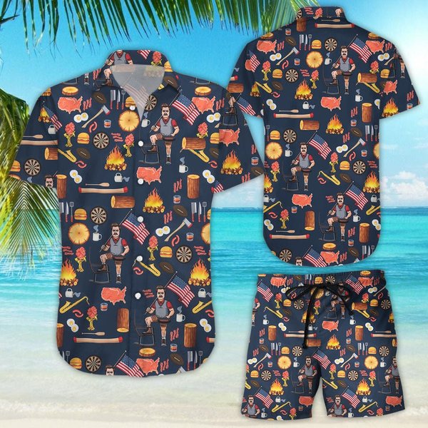 Ron Swanson's Hawaiian Shirt Of Greatness-image