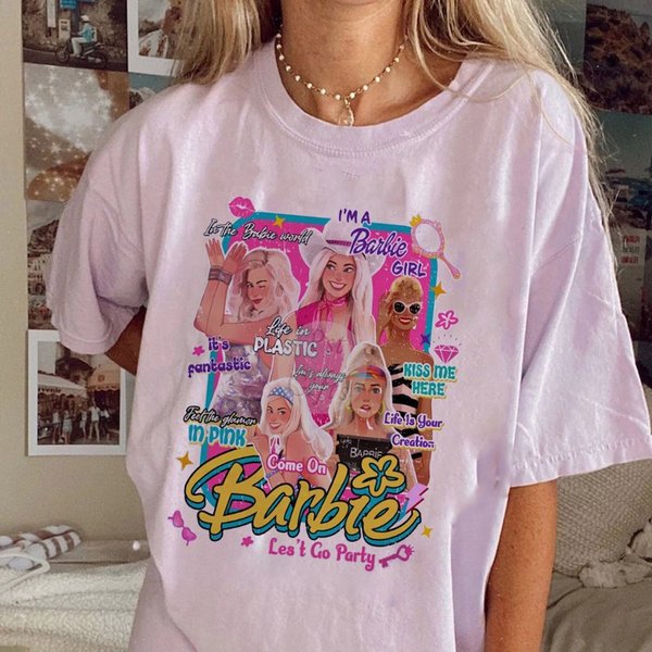 Barbie Movie 2023 Shirt, Barbenheimer Shirt, Comeon Baby Lets Go Party Shirt-image