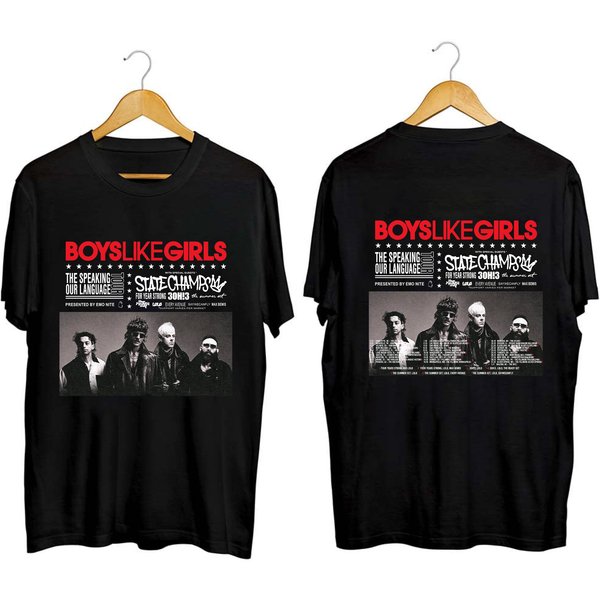 Boys Like Girls - The Speaking Our Language Tour 2023 Shirt-image