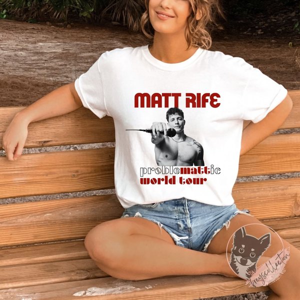 Matt Rife Problemattic World Tour Shirt | Matt Rife Comedian | Comedy Show Outfit-image