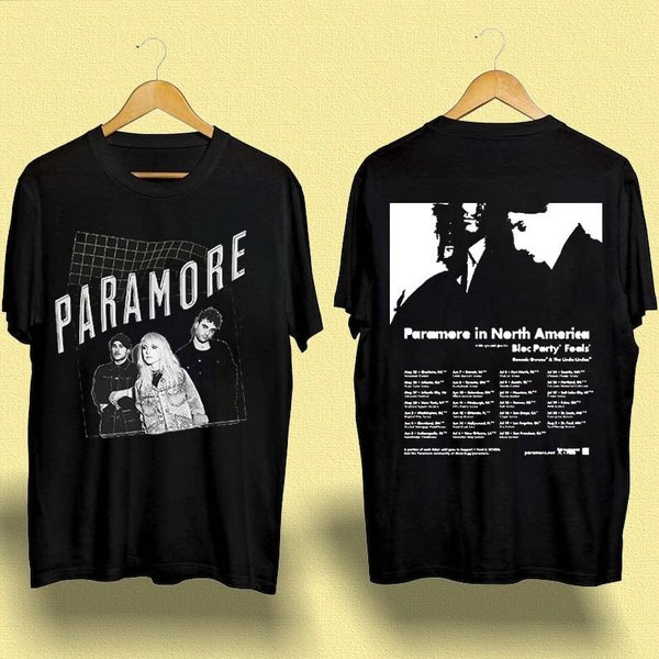 Paramore 2023 Tour Shirt - North America Tour Merchandise-image