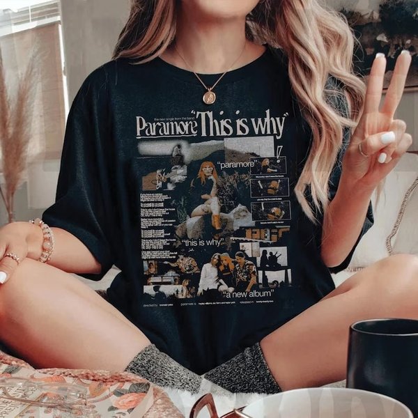 Vintage This Is Why Shirt, Paramore This Is Why Tee, Paramore Tour 2023 Shirt-image