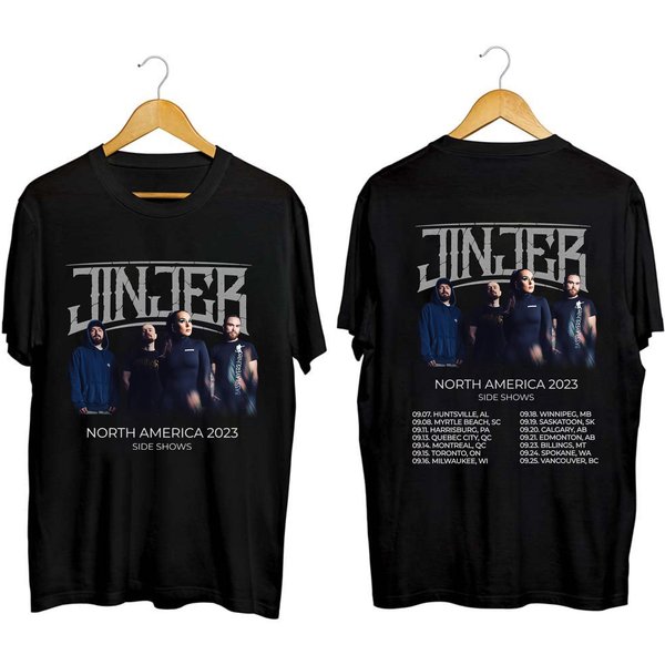 Jinjer North America 2023 Tour Shirt, Jinjer Band Fan Shirt-image
