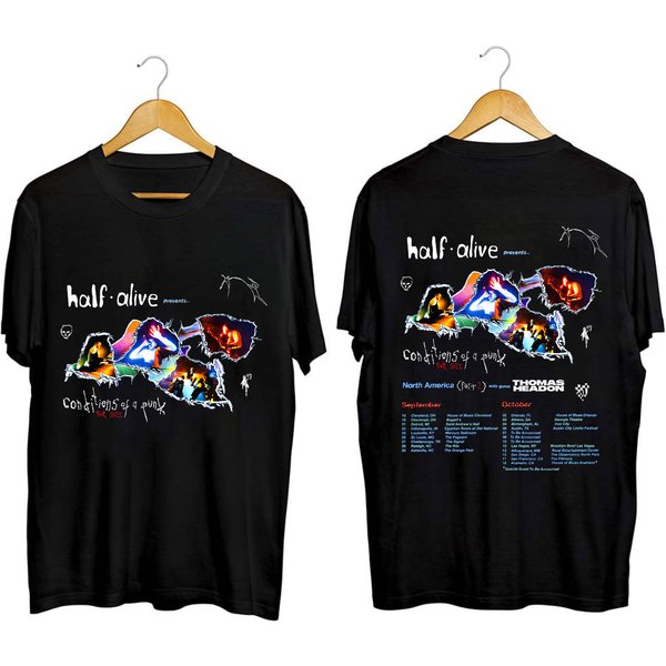 Half Alive Conditions Of A Punk Tour 2023 Shirt, Half Alive Band Fan Shirt-image