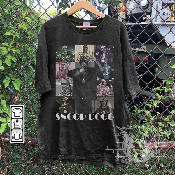 Snoop Dogg Rap Shirt, Snoop Dogg Concert 90S Y2K Merch Vintage Rapper Hiphop Shirt-image