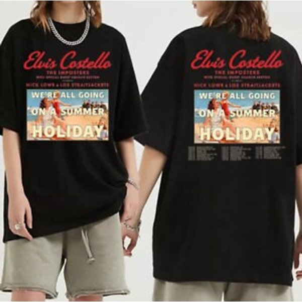 Elvis Costello Shirt, Elvis Costello 2023 Tour Shirt-image