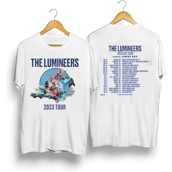 The Lumineers 2023 Us Tour Shirt, The Lumineers Band Fan Shirt-image