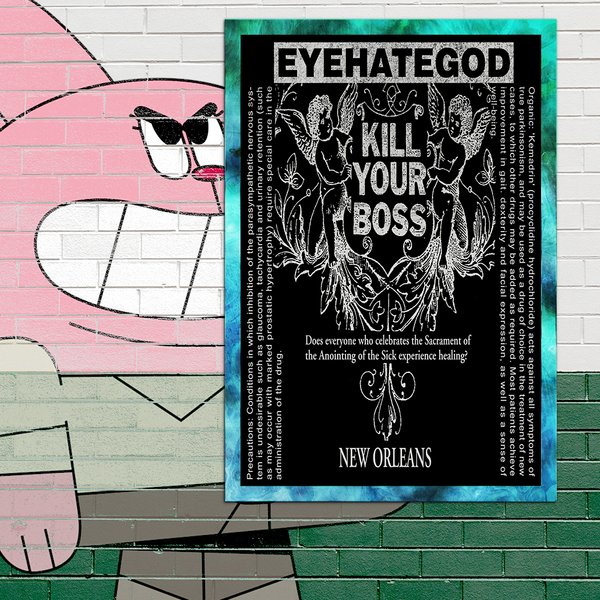 Kill Your Boss - Eyehategod Premium Matte Vertical Poster-image