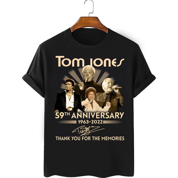 Tom Jones 59Th Anniversary Shirt, Tom Jones Shirt-image