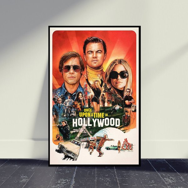 Once Upon A Time In Hollywood Movie Poster-image