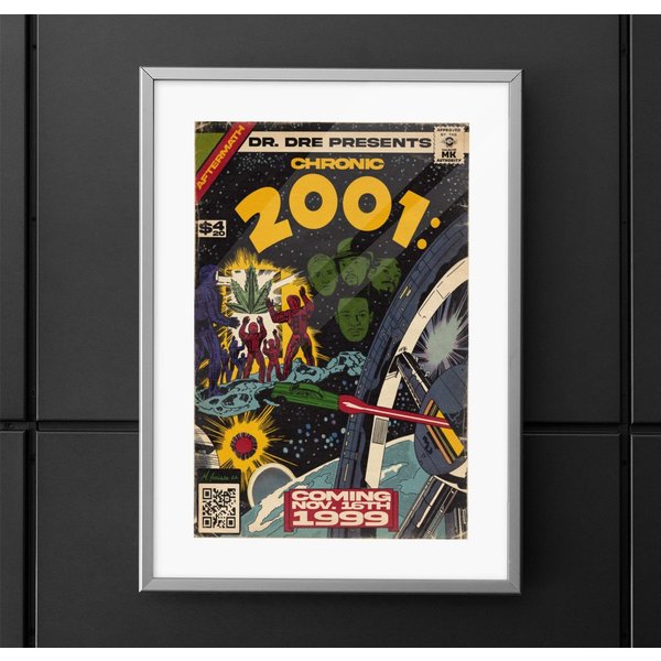 Dr. Dre - Chronic 2001 - Eminem, Snoop, Nate Dogg - Vertical And Horizontal Matte Posters-image