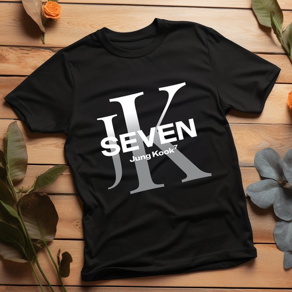 Jungkook Seven Single Shirt, Jungkook Shirt, Jk Solo Shirt, Bangtan Member Shirt, Kpop Bangtan Shirt-image