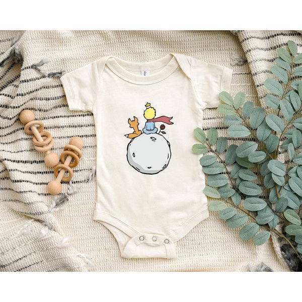 Little Prince Onesie, Book Lover Toddler-image