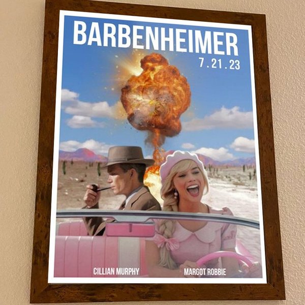 Barbenheimer Movie Prints Poster, Movie Poster-image