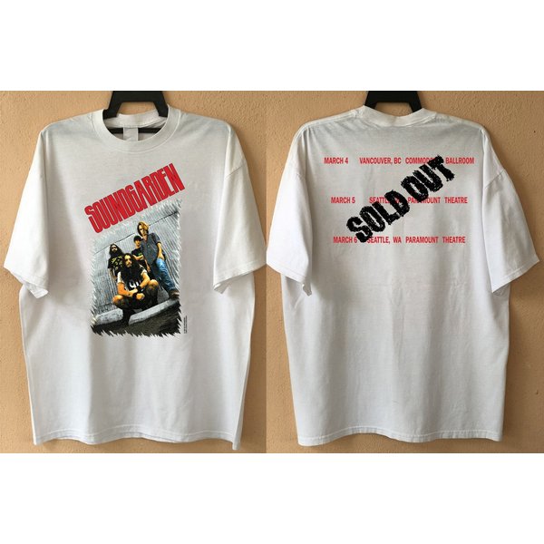 Soundgarden T-Shirt, Soundgarden Rock Band T-Shirt-image