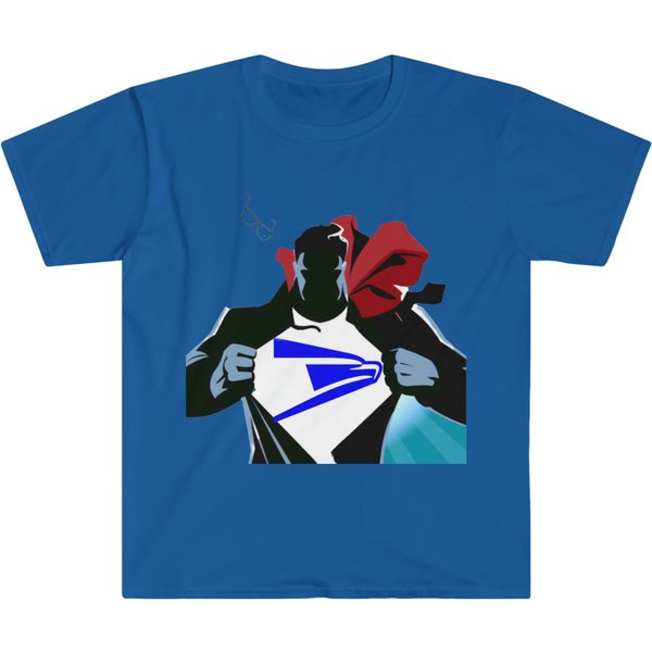 Postal Worker Postal Service Super Hero Collection T-Shirt-image