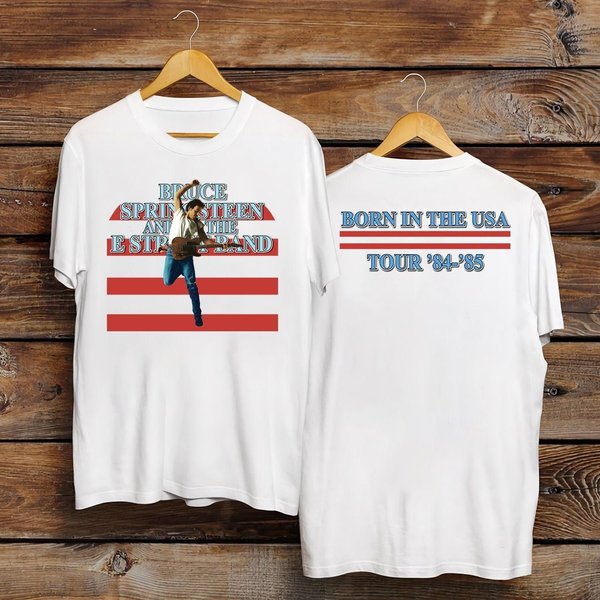 Bruce-Springsteen And E Street Band Born In Usa Tour 84-85 T-Shirt-image