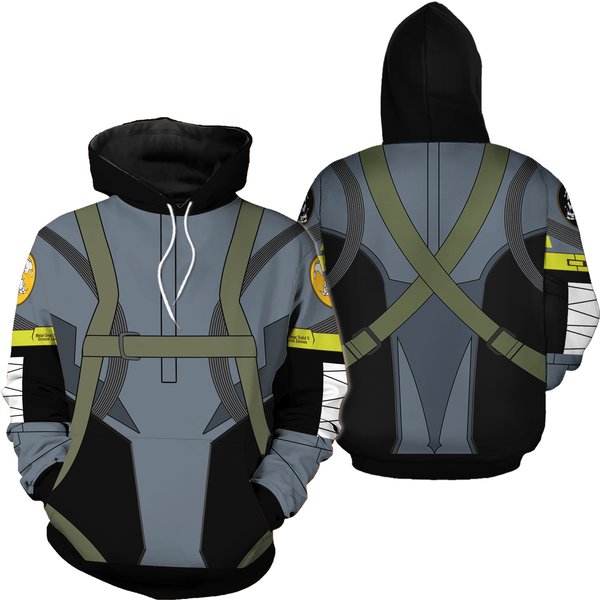 Metal Gear Solid V Ground Zeroes Big Boss Mgs 3D Hoodie-image