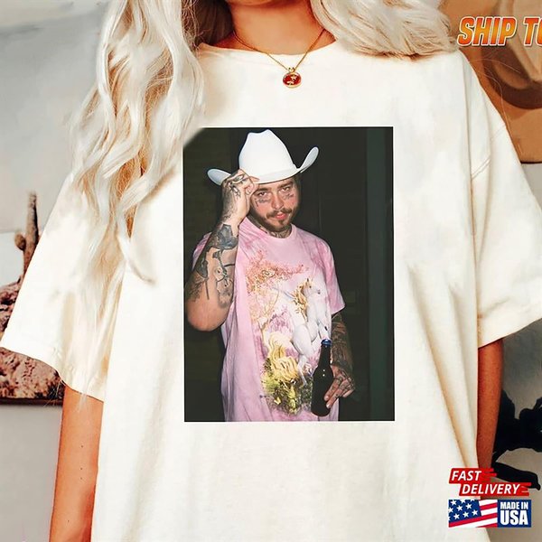 Post Malone Music Shirt, Post Malone Shirt, Posty Crewneck Unisex Graphic-image