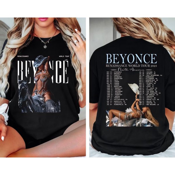 Beyonc Renaissance Shirt, Beyonc 2023 Tour Merch, Beyonce Renaissance World Tour Shirt-image