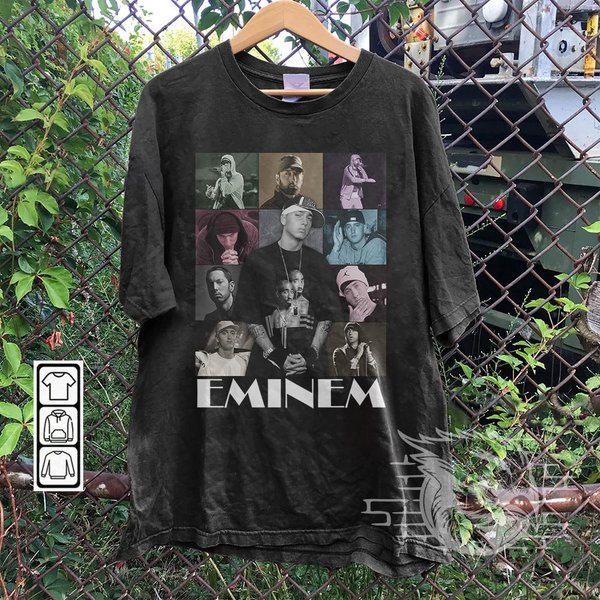 Eminem Rap Shirt, Eminem Concert 90S Y2K Merch Vintage Rapper Hiphop Shirt-image