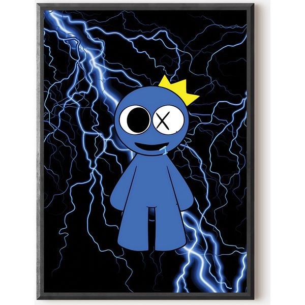 Rainbow Friends Hug It Out Premium Matte Vertical Poster-image