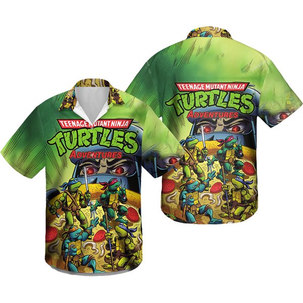 Teenage Mutant Ninja Turtles Adventures Hawaiian Shirt-image