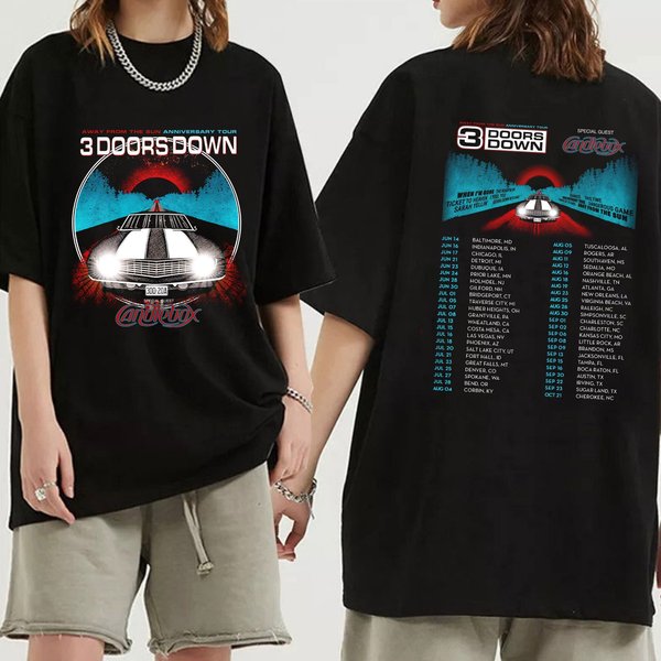 Doors Down Band Away From The Sun Anniversary Tour 2023 Shirt-image