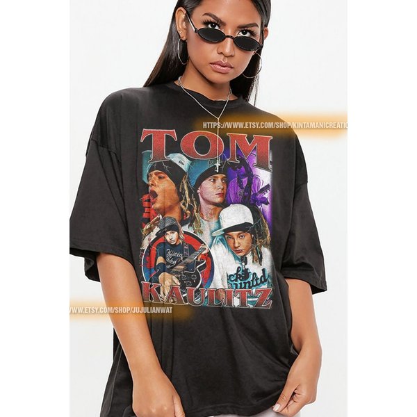 Tom Kaulitz Vintage Unisex Shirt, Vintage Tom Kaulitz Tshirt-image