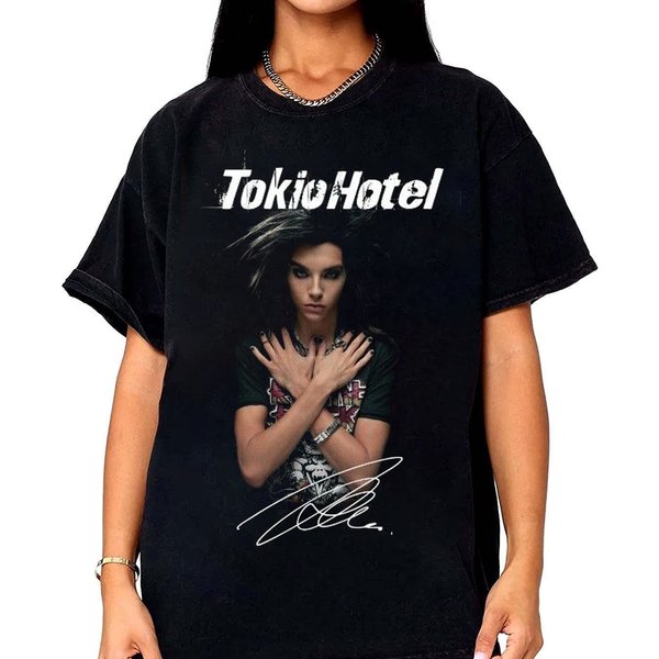 Tokio Hotel T-Shirt, Bill Kaulitz Unisex, Tokio Hotel Vintage Shirt-image
