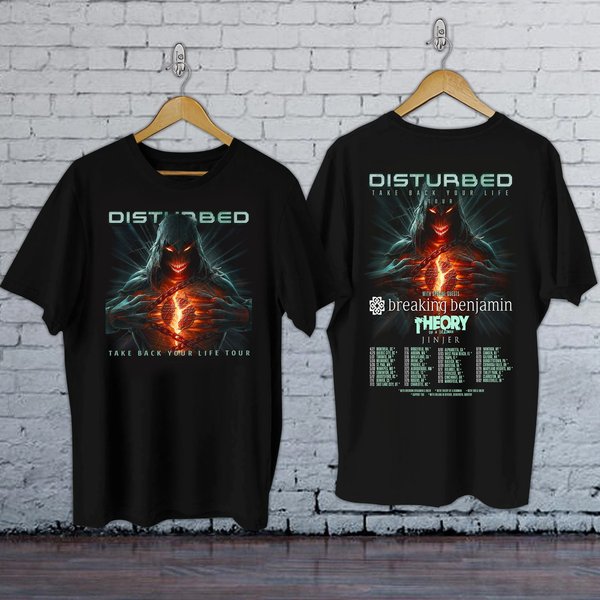 Take Back Your Life Tour Shirt, Disturbed Shirt, Disturbed World Tour 2023 Shirt-image