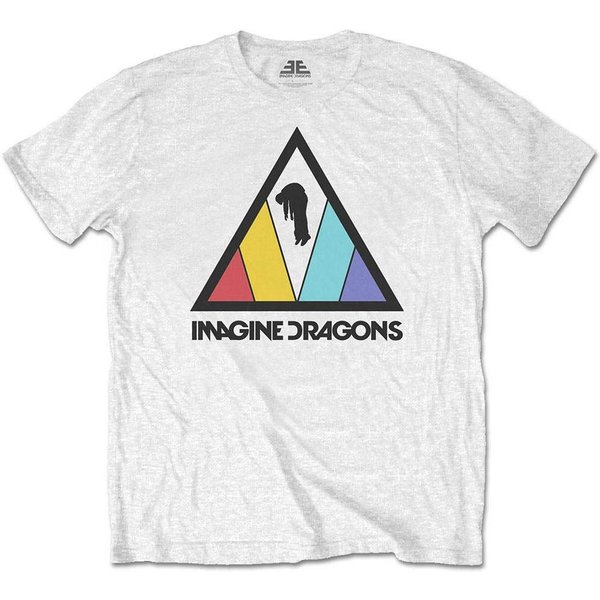 Imagine Dragons Kids T-Shirt: Triangle Logo, Gift For Imagine Dragons Fans-image