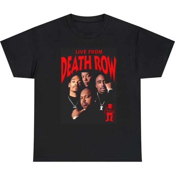 Tupac Dr Dre Snoop Dog Suge Knight Death Row Rap Shirt-image