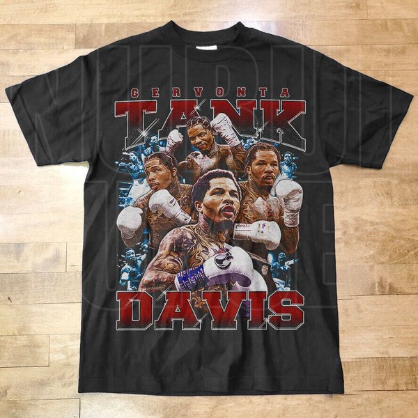 Vintage Style Gervonta Davis T-Shirt, Tank Shirt, Boxer Shirt-image