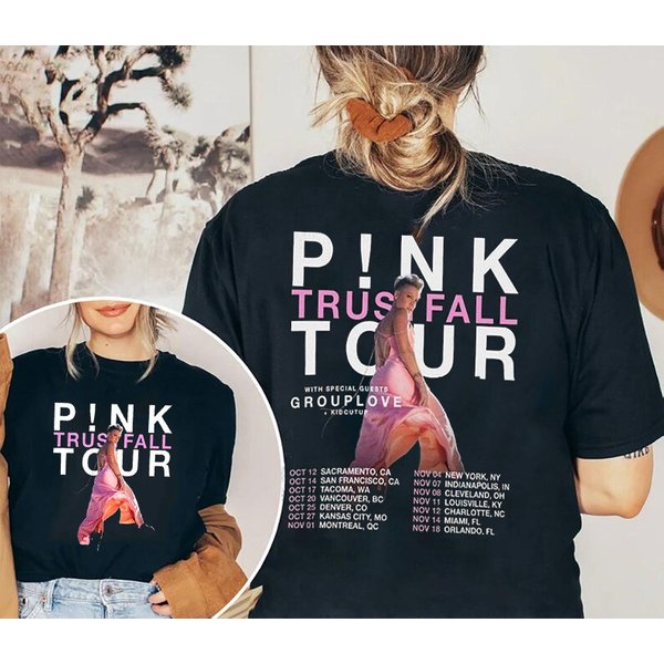 P!Nk Trustfall Tour 2023 T-Shirt, P!Nk Summer Carnival 2023-image
