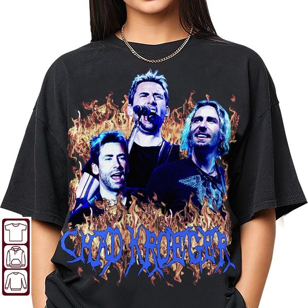 Chad Kroeger Metal Merch, Chad Kroeger Bootleg Shirt-image