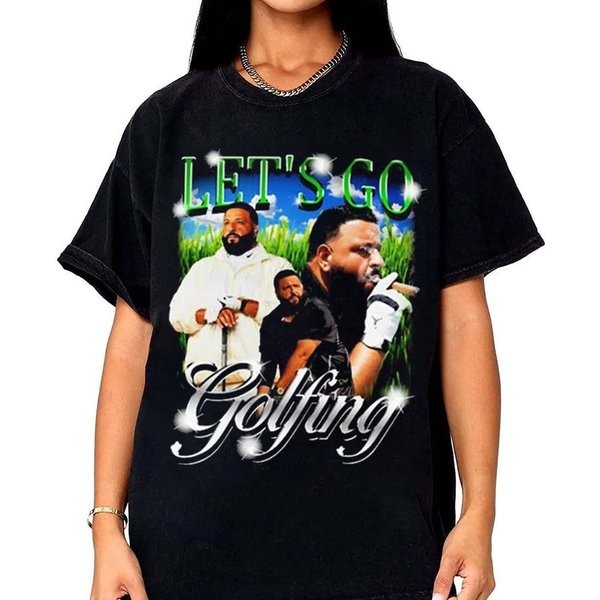 Let's Go Golfing Dj Khaled T-Shirt - Gift For Fans-image