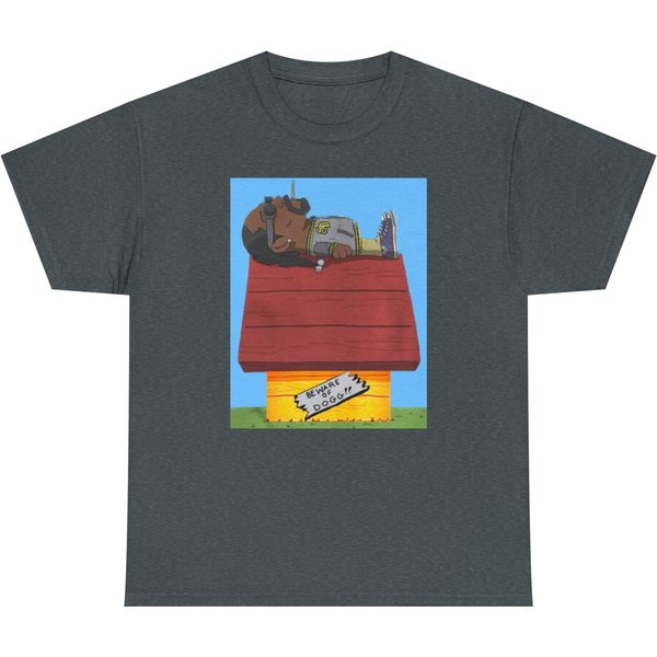 Snoop Dogg On Snoopys Dog House Art-image