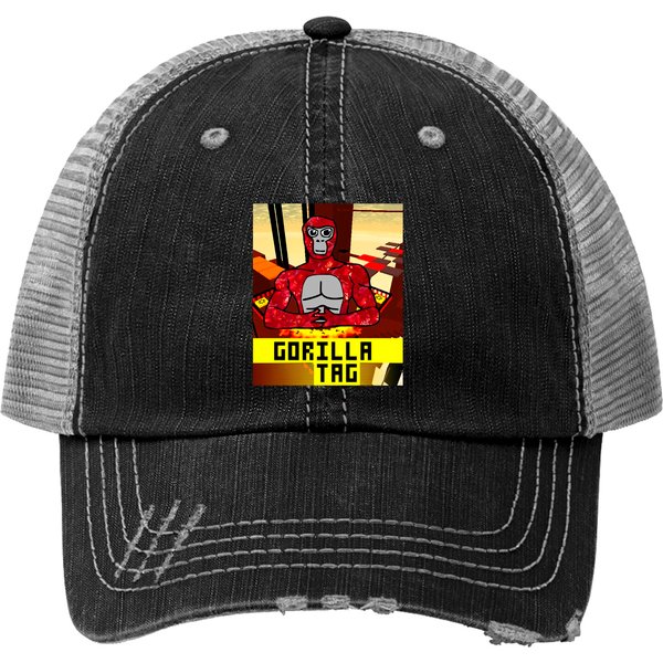 Gorilla Tag - Gorilla Tag Pfp Maker Trucker Hats-image