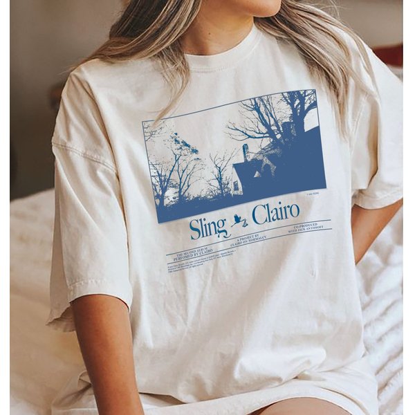 Clairo Sling Merch Shirt, Clairo European Tour-image