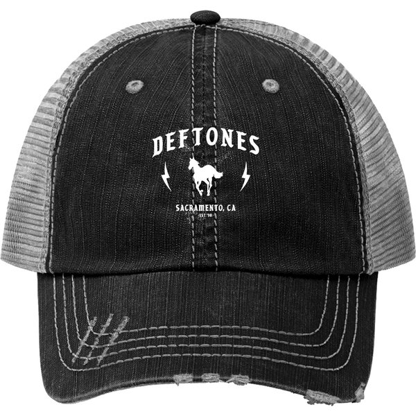 Deftone Adult Print Trucker Hats-image