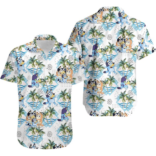 Blueydad Hawaiian Dad Life Family Shirt-image