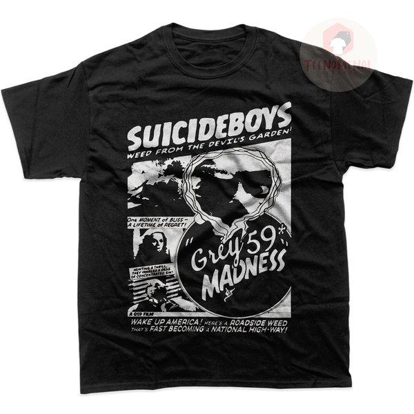 Suicideboys T-Shirt - Grey Five Nine Merch-image
